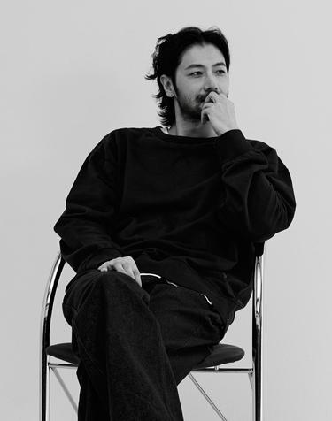 러기드하우스 : 피그먼트 워싱 스웨트셔츠 블랙