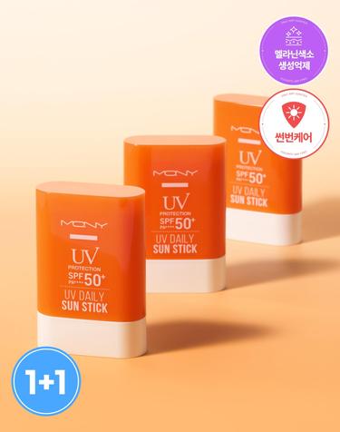 [1+1] 맥퀸뉴욕 UV 데일리 수분 선스틱 / 10중 히알루론산 / 잔주름 링클 케어