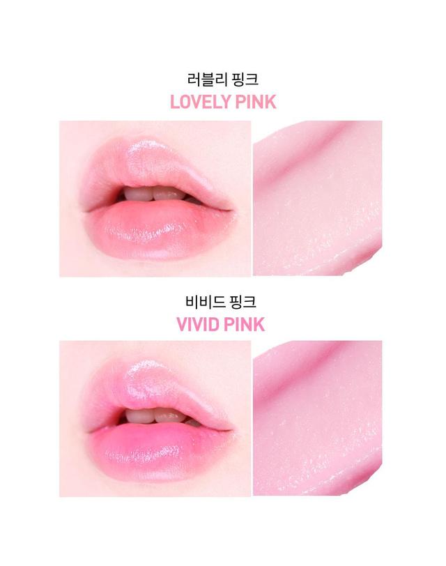 맥퀸뉴욕 [1+1] 러빙유 틴트 립글로스 /촉촉한 컬러립밤 코랄 핑크 보습 글로즈 7컬러 3.5g 착용컷