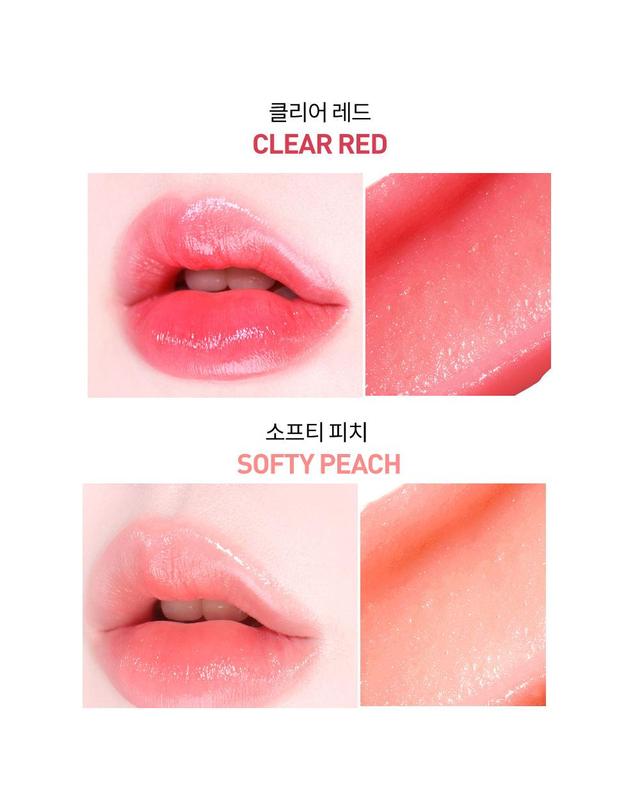 맥퀸뉴욕 [1+1] 러빙유 틴트 립글로스 /촉촉한 컬러립밤 코랄 핑크 보습 글로즈 7컬러 3.5g 착용컷