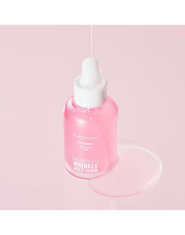 맥퀸뉴욕 실프팅 콜라겐 링클 멀티세럼/ 유자 비타민C 화이트닝 세럼 30ml 착용컷