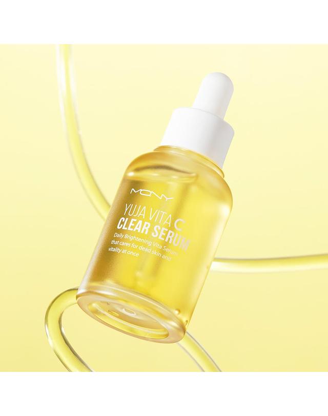 맥퀸뉴욕 실프팅 콜라겐 링클 멀티세럼/ 유자 비타민C 화이트닝 세럼 30ml 착용컷