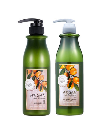 과일나라 컨퓸 아르간 샴푸 컨디셔너 750ml 두피 모발 헤어케어