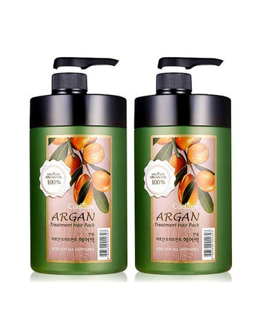 과일나라 아르간 트리트먼트 헤어팩 1000ml 2개 손상모 케어