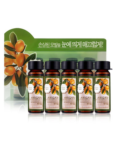 과일나라 과일나라 컨퓸 아르간 트리트먼트 헤어앰플 15ml 5개 극손상 헤어케어