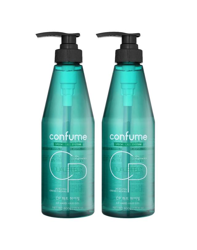 과일나라 (600ml 2개) 과일나라 컨퓸 초강력 헤어젤 헤어로션 글레이즈 착용컷
