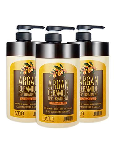 과일나라 아르간 세라마이드 LPP 트리트먼트 헤어팩 1000ml 3개 손상모 단백질 영양 케어