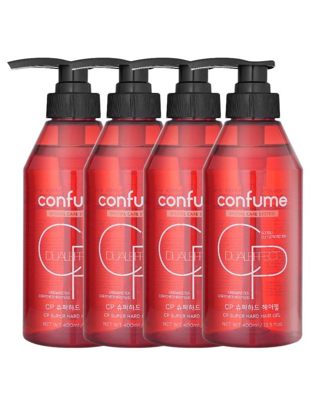 과일나라 (400ml 4개) 과일나라 컨퓸 초강력 헤어젤 헤어로션 글레이즈 착용컷