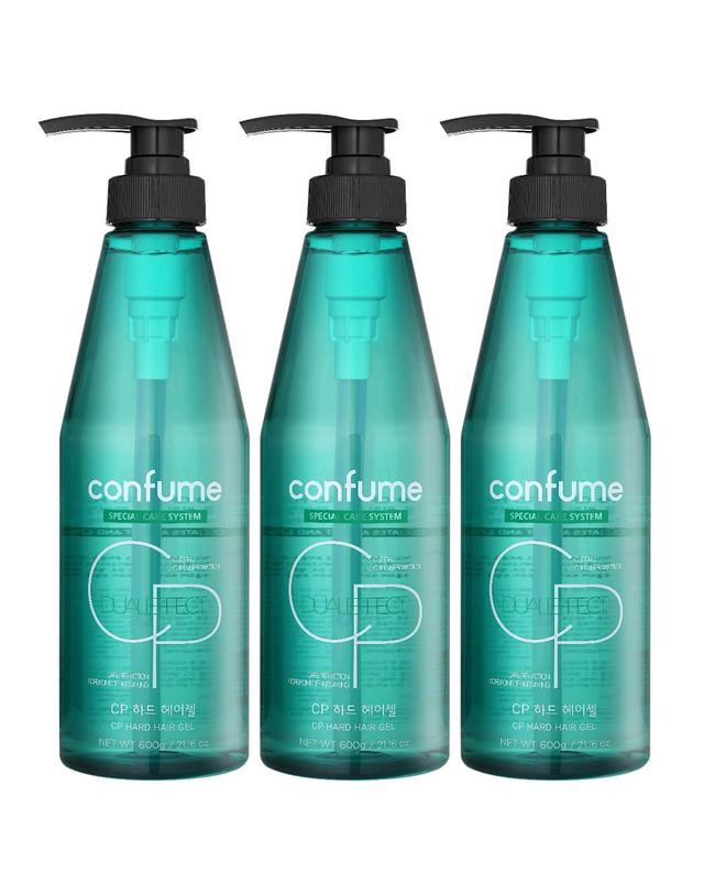 과일나라 (600ml 3개) 과일나라 컨퓸 초강력 헤어젤 헤어로션 글레이즈 착용컷