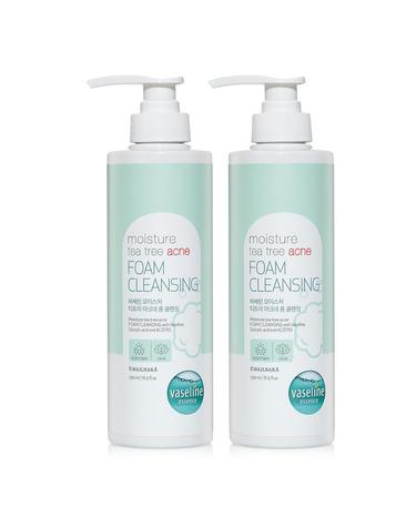 바세린 모이스처 티트리 아크네 클렌징폼 500ml 2개