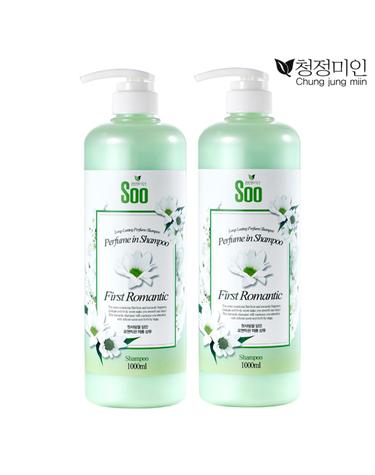 퍼퓸 퍼스트로맨틱 샴푸 1000ml 2개