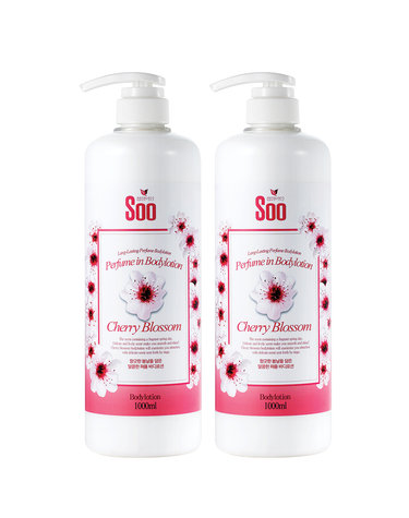 퍼퓸 체리블라썸 바디로션 1000ml 2개