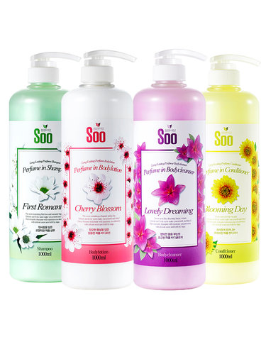 퍼퓸 샴푸 린스 바디워시 바디로션 1000ml