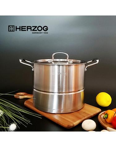 헤르조그 스텐 찜 곰솥 24cm (9L)