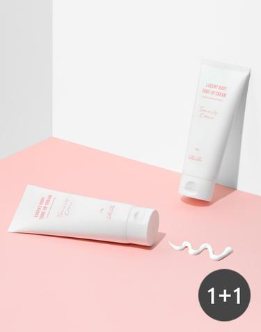[1+1] 루센트 바디 톤업 크림 120g /미백크림 화이트닝