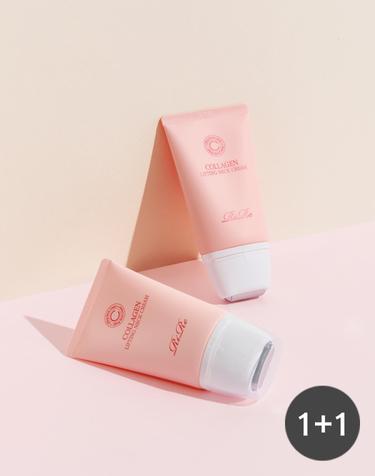 [1+1] 콜라겐 리프팅 넥 크림 120g /목주름케어 괄사마사지 비건콜라겐