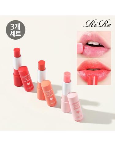 [1+1+1] 모이스처 틴트 립밤 3.5g (핑크/코랄/레드)
