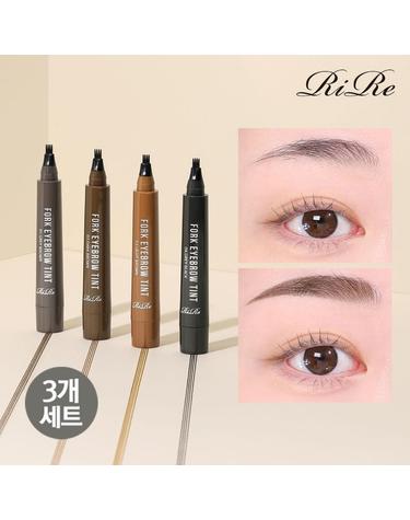 리르 [1+1+1] 포크 아이브로우 틴트 2g / 4지창 눈썹틴트 8일지속