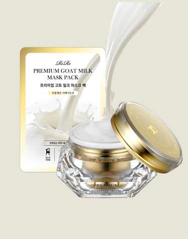 프리미엄 산양유크림 50g +(마스크팩 증정) /고영양 탄력증진 보습케어