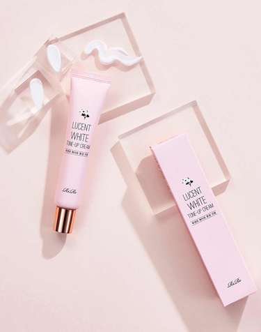 [1+1] 루센트 화이트 톤업크림 40ml / 리얼 화이트닝 뽀송 톤업