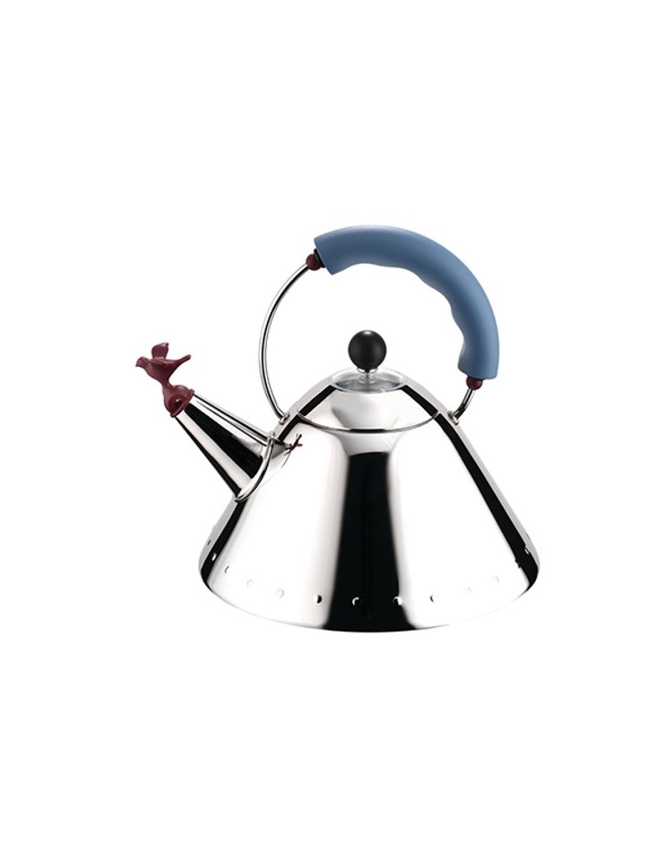 [Alessi]알레시 마이클그래이브 버드휘슬 주전자_블루/9093 M708XX00092