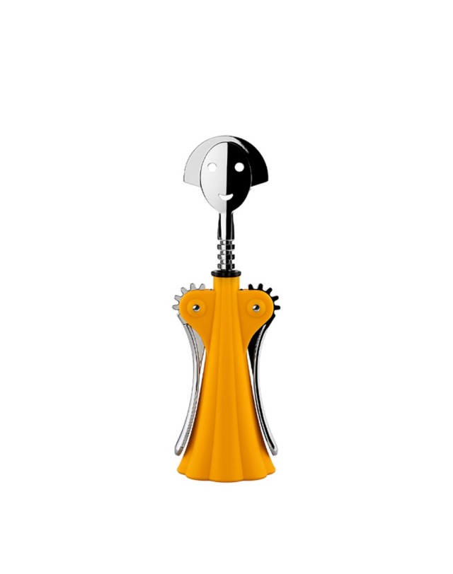알레시 [Alessi] 알레시 안나G 와인오프너 딥 옐로우 / AM01 DY 착용컷