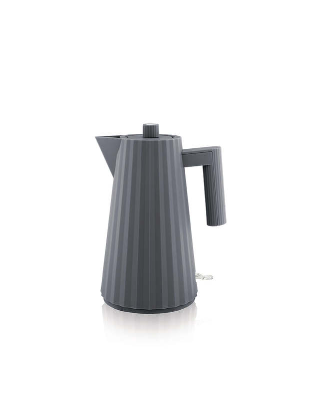 알레시 [Alessi]알레시 플리세 전기주전자 1.7L 그레이 / MDL06 G 착용컷