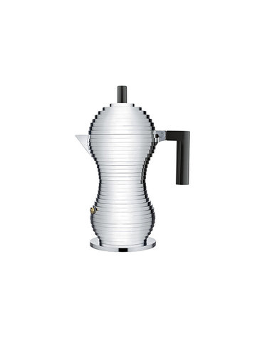 [Alessi]알레시 풀치나 커피메이커 3C 블랙/에스프레소 커피메이커 (중) MDL02/3 B