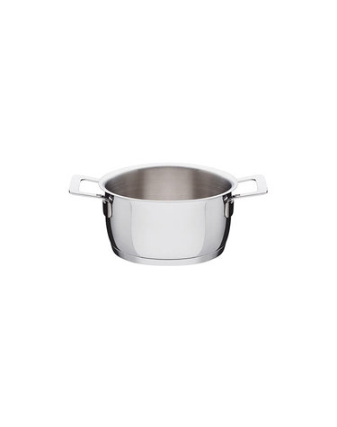[Alessi]알레시 팟앤팬 캐서롤 냄비 16cm 실버 / AJM101/16