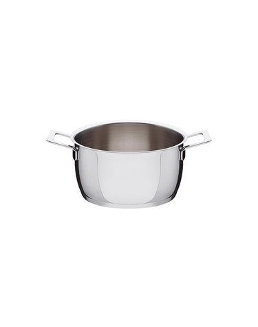 [Alessi]알레시 팟앤팬 캐서롤 냄비 20cm 실버 / AJM101/20