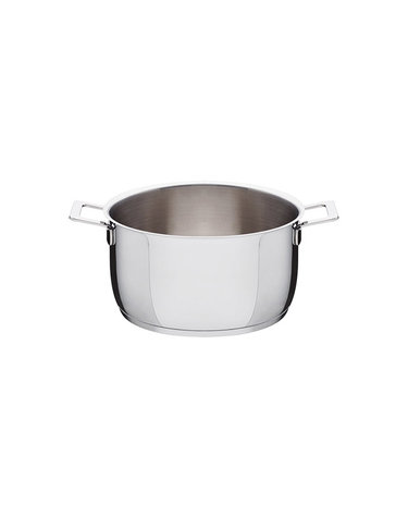 [Alessi]알레시 팟앤팬 캐서롤 냄비 24cm 실버 / AJM101/24
