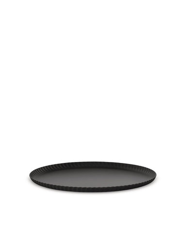[Alessi]알레시 플리츠 라운드 트레이 31cm 블랙 / JK02/31 B