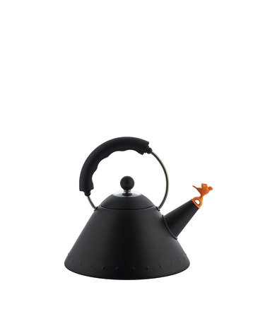 [Alessi]알레시 마이클그래이브 버드휘슬 주전자 40주년 블랙 에디션 / 9093 BB
