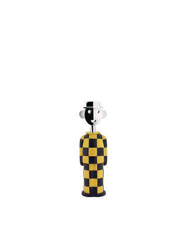 [Alessi]알레시 알레산드로 엠 와인오프너 옐로우&블랙 체크 / AM23A 34
