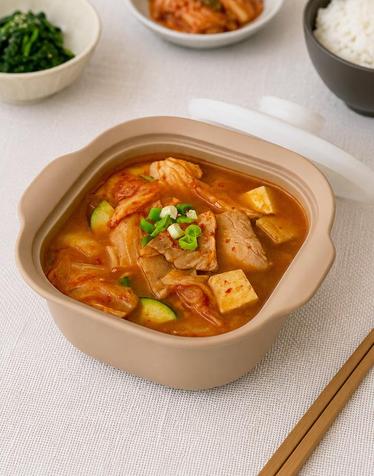 (국내생산)하우스웨어 클라라 전자렌지용기 프리미엄 실리콘 찌개 냄비 1.2L 택1