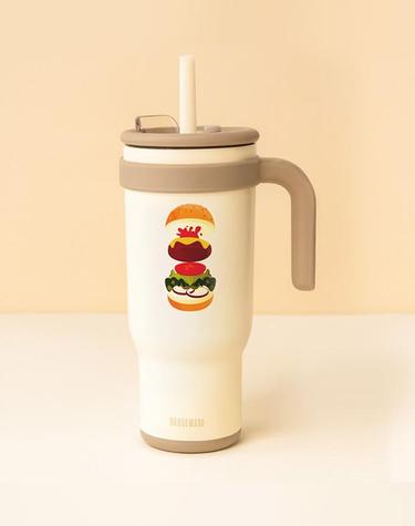 하우스웨어 벨라사 대용량 텀블러 1200ml 햄버거