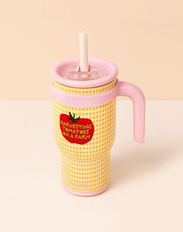 하우스웨어 보넬리 대용량 텀블러 900ml 토마토