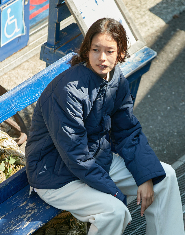 미니멀프로젝트 미니멀프로젝트 3M신슐레이트 패딩 퀼팅 자켓 MJK106 / 4color 착용컷