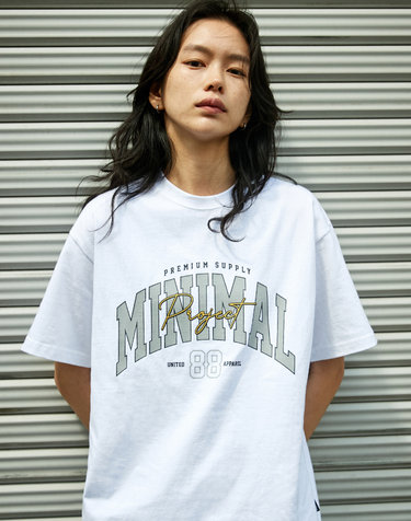 88 아치 로고 오버핏 반팔티셔츠 MST150 / 4color w