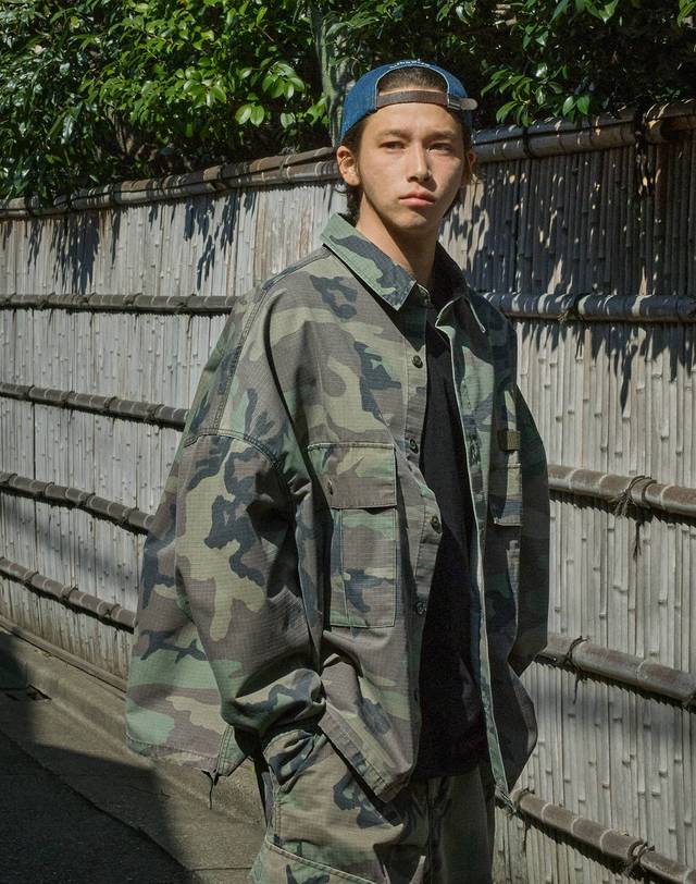 미니멀프로젝트 미니멀프로젝트 와이드 M65 셔츠 자켓 MJK118 / 3color w 착용컷