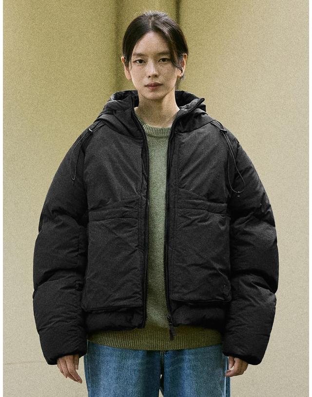 미니멀프로젝트 마그네틱 포켓 헤비 다운패딩 MPJ201 / 3color W 착용컷