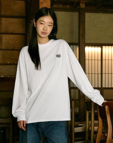 트랜지션  피그먼트 오버핏 롱 슬리브 티셔츠 MLT117 / 5color W