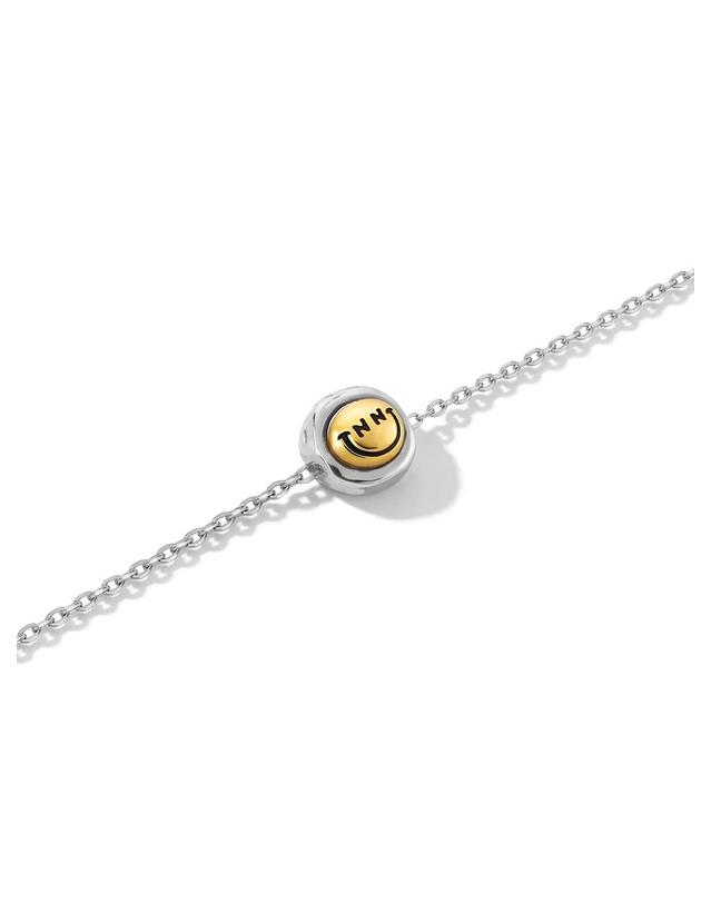 논논 FRIED SMILE BRC SILVER925_S 착용컷