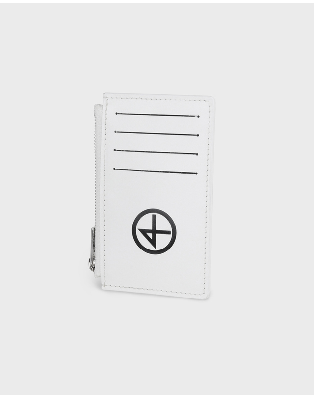 논논 BILL WALLET_WHITE 착용컷
