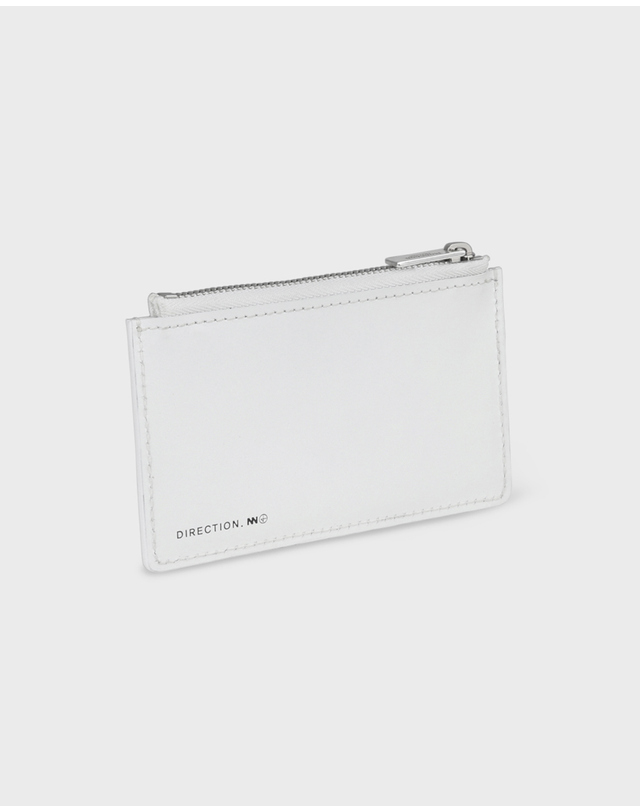 논논 BILL WALLET_WHITE 착용컷