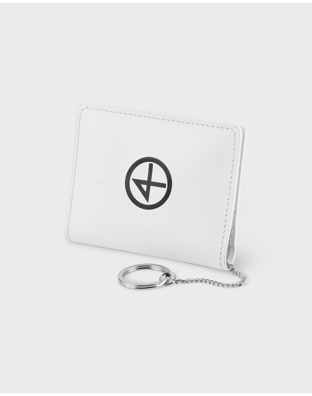 논논 TAIL WALLET_WHITE 착용컷