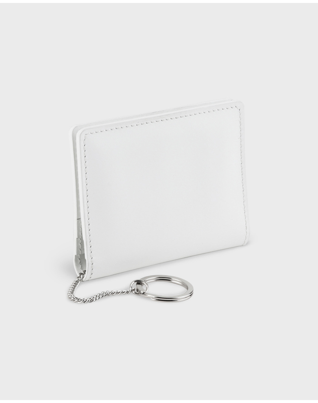 논논 TAIL WALLET_WHITE 착용컷