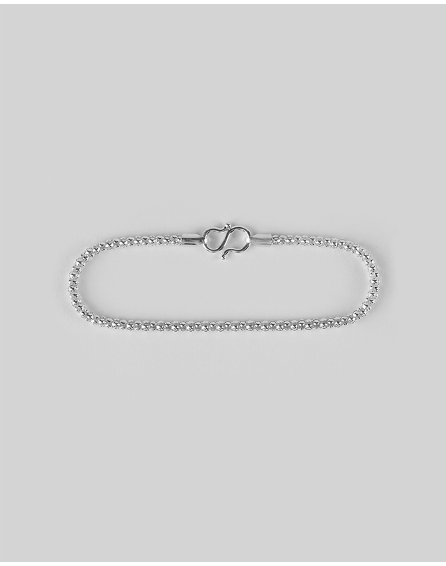 쿼르코어 7307 silver92.5 BRACELET 착용컷