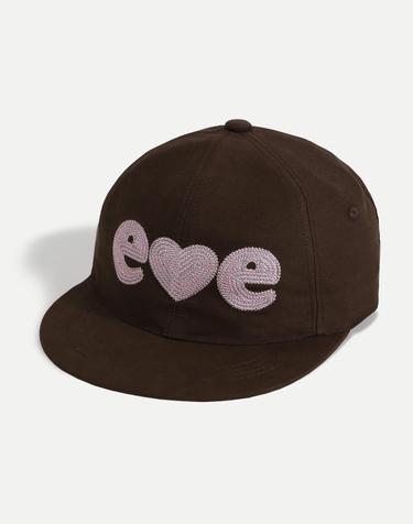 엠블러 남여공용 Stitch Logo Cap 자수 캠프 볼캡 AH701-브라운