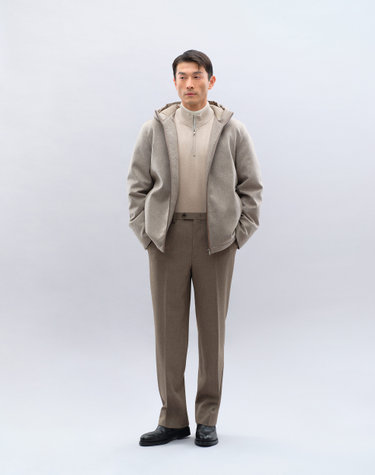 [ALBERO][ZEGNA] 라이트브라운 울팬츠
